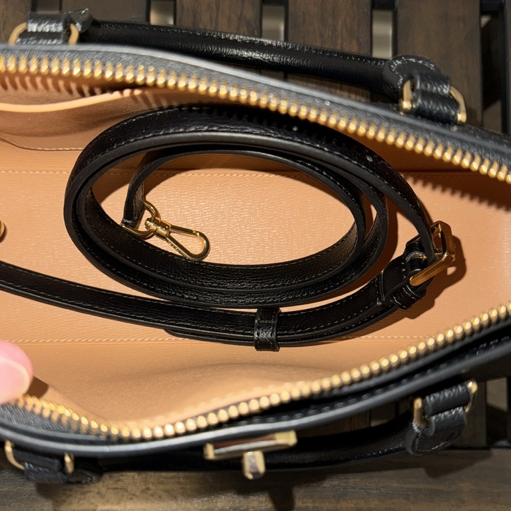 Kate Spade Black Mini Bag with Gold Hardware - Picture 7 of 8